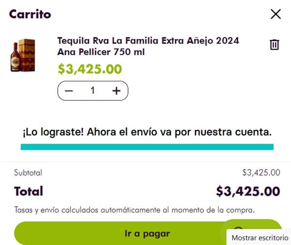 Paso 2: Abre el checkout