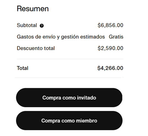 Paso 3: Revisa la compra