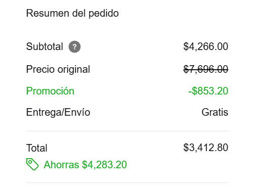 Paso 5: Confirma el descuento