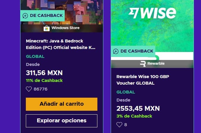 Paso 1: Elige tus productos
