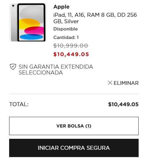 Paso 3: Revisa la compra