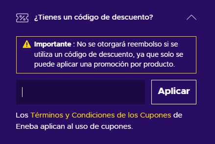Paso 4: Aplica el cupón