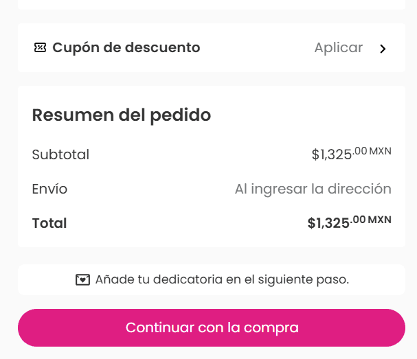 Paso 3: Revisa la compra