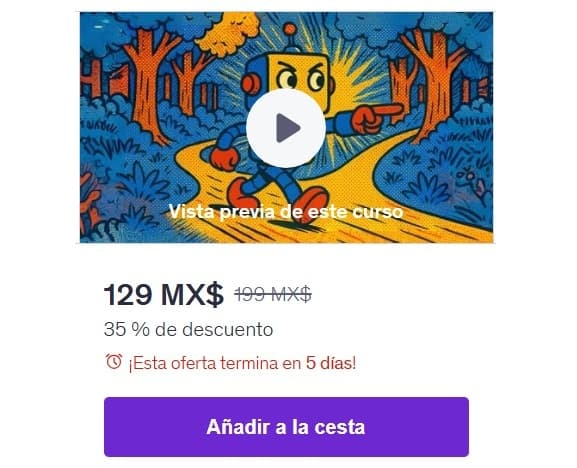 Paso 1: En la web de Udemy explora el catálogo