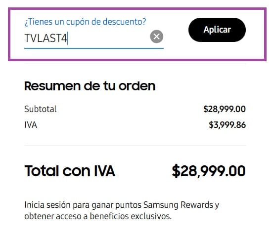 Paso 3: Revisa la compra