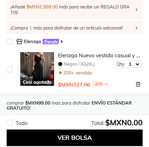 Paso 2: Abre el checkout