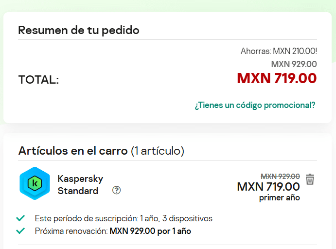 Paso 2: Abre el checkout