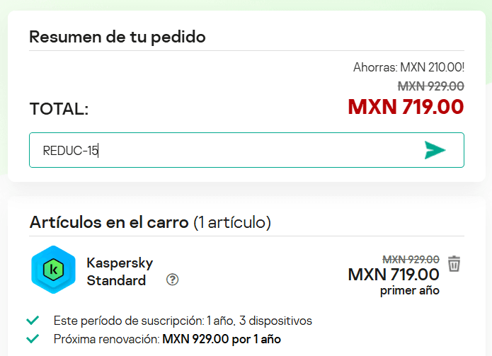 Paso 3: Revisa la compra