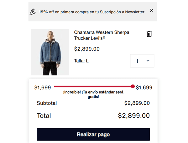 Paso 2: Abre el checkout
