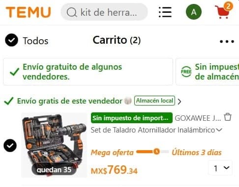 Paso 5: Confirma el descuento