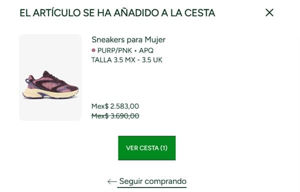 Paso 3: Revisa la compra