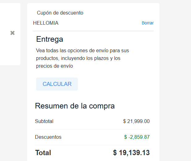 Paso 5: Confirma el descuento