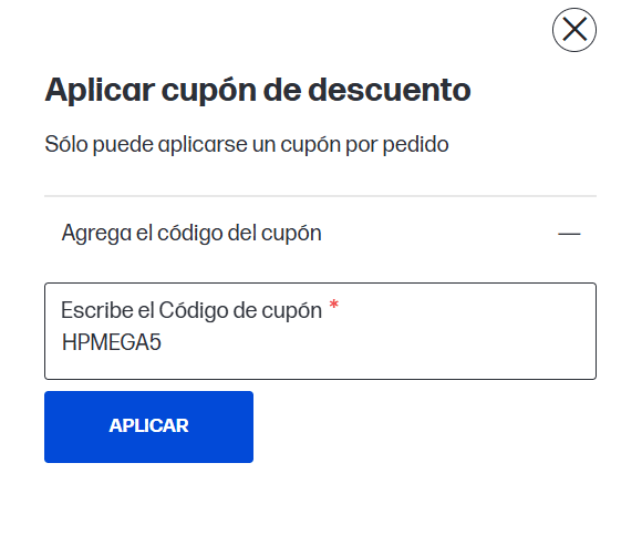 Paso 4: Agrega el código promocional