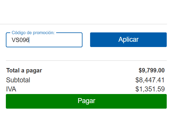 Paso 4: Escribe o pega el cupón