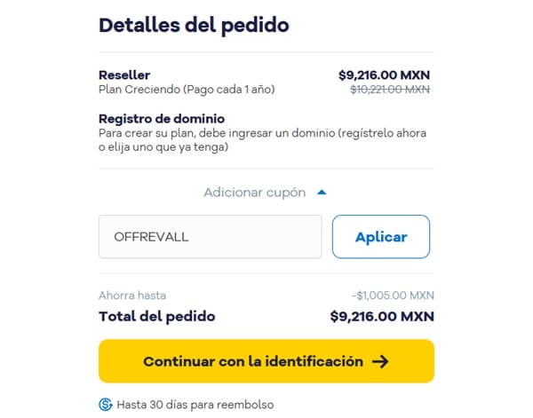 Paso 3: Revisa la compra