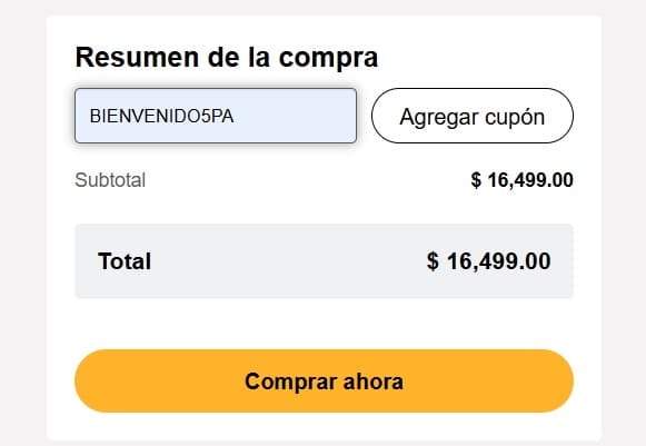 Paso 4: En el recuadro escribe o pega el código Whirlpool