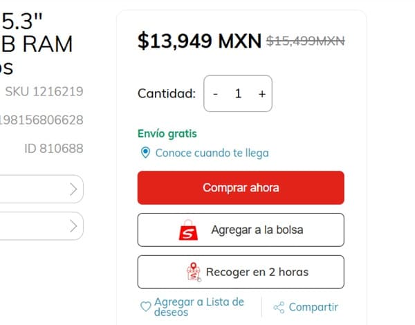 Paso 2: Abre el checkout