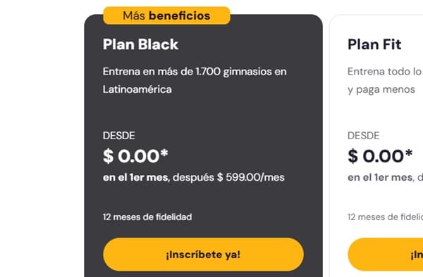 Paso 1: Entra a la web de Smart Fit