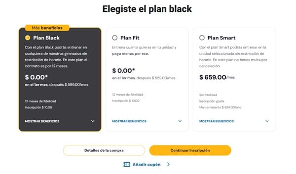 Paso 3: A continuación verás las opciones disponibles