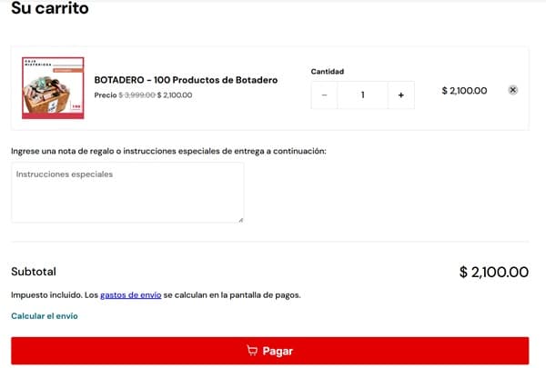 Paso 2: Abre el checkout