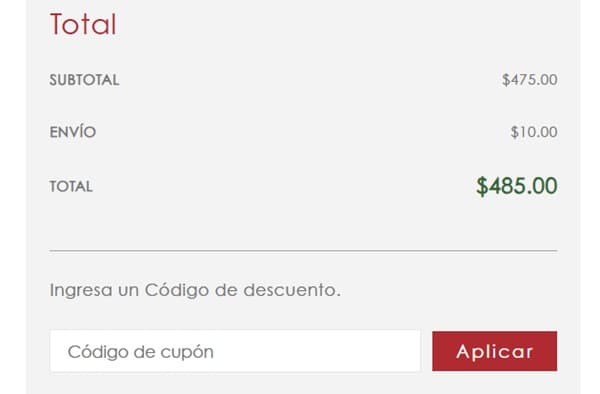 Paso 4: Aplica el cupón