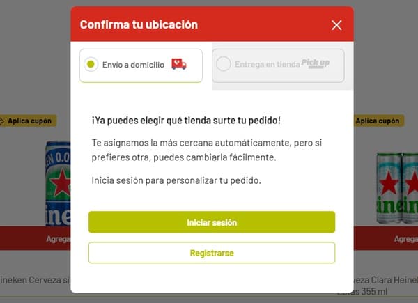 Paso 1: En la web de Soriana explora los artículos por categoría