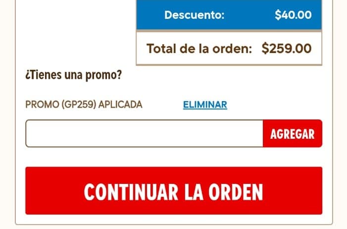 Paso 5: Confirma el descuento