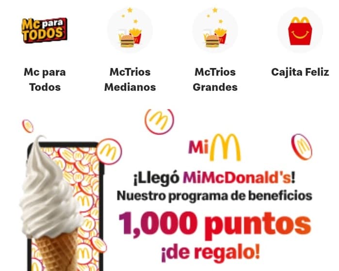 Paso 1: Descarga la app de McDonald's, regístrate