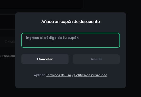 Paso 4: Aplica el cupón