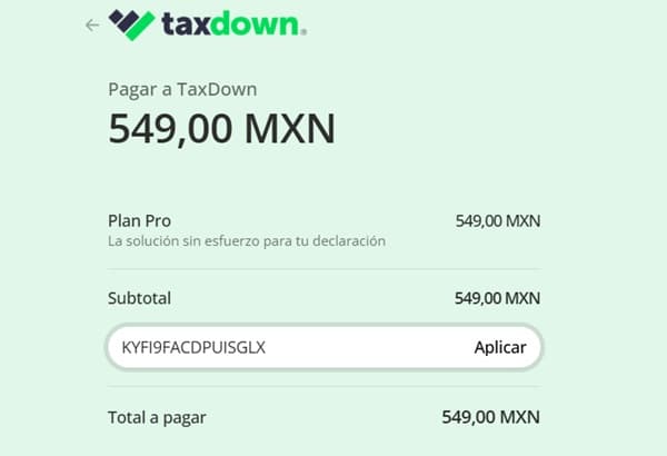 Paso 4: Aplica el cupón