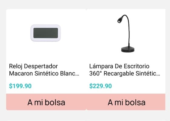 Paso 1: Elige tus productos