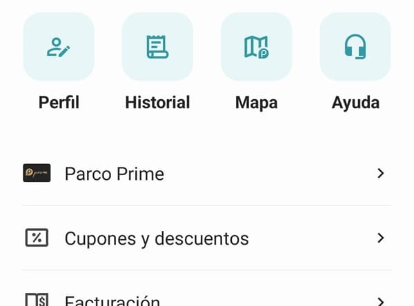Paso 2: Ingresa a la sección Cuenta