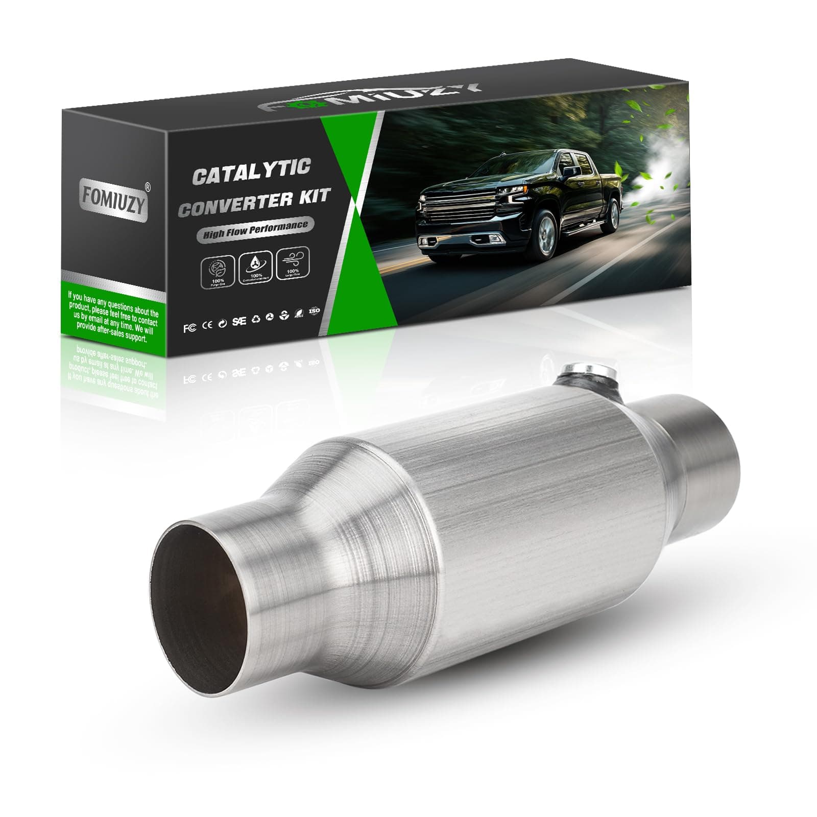 Convertidor Catalítico OBD2 de Alto Flujo para Jetta 2.0