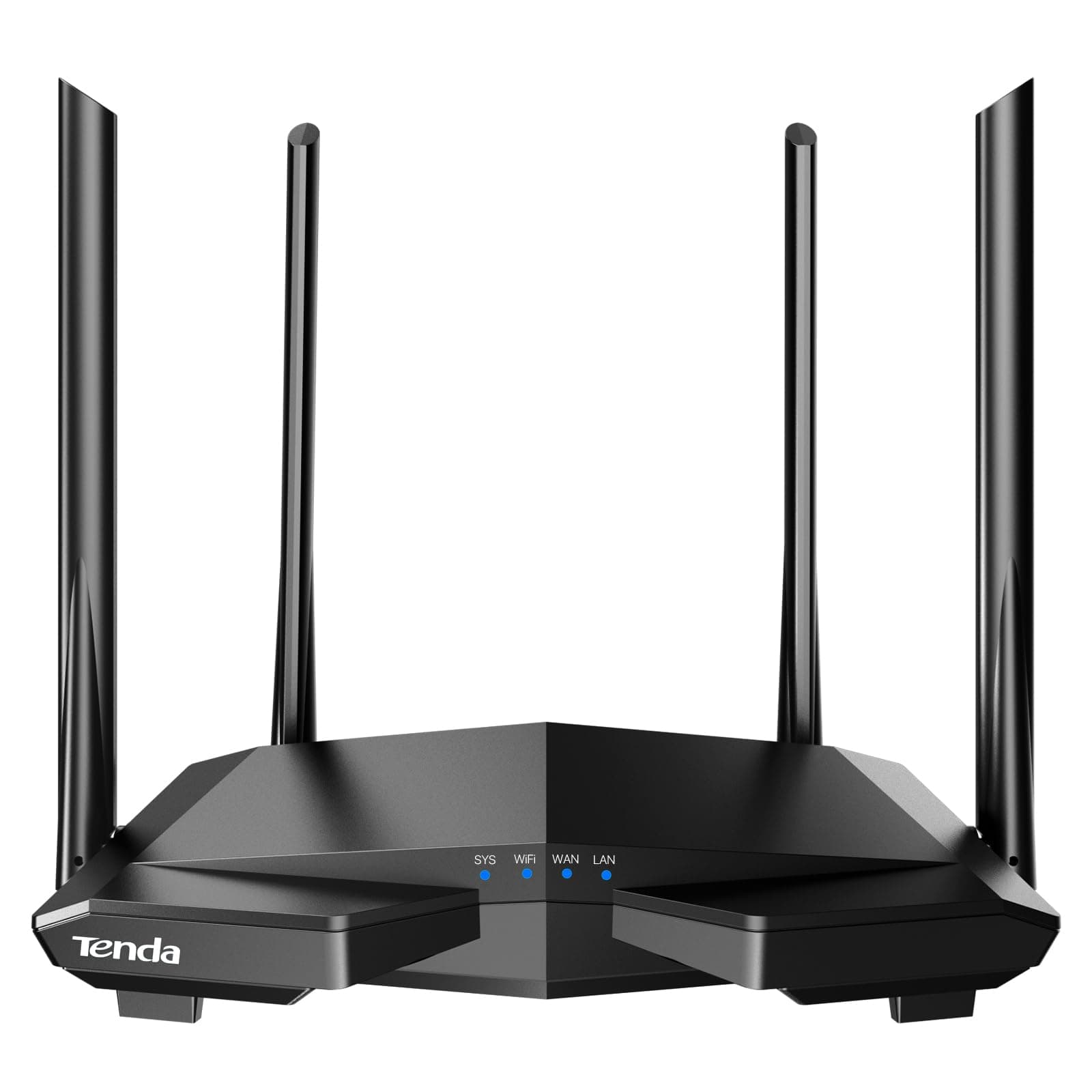 Enrutador Inteligente Tenda AC6 WiFi AC1200 con Doble Banda y 4 Antenas Externas