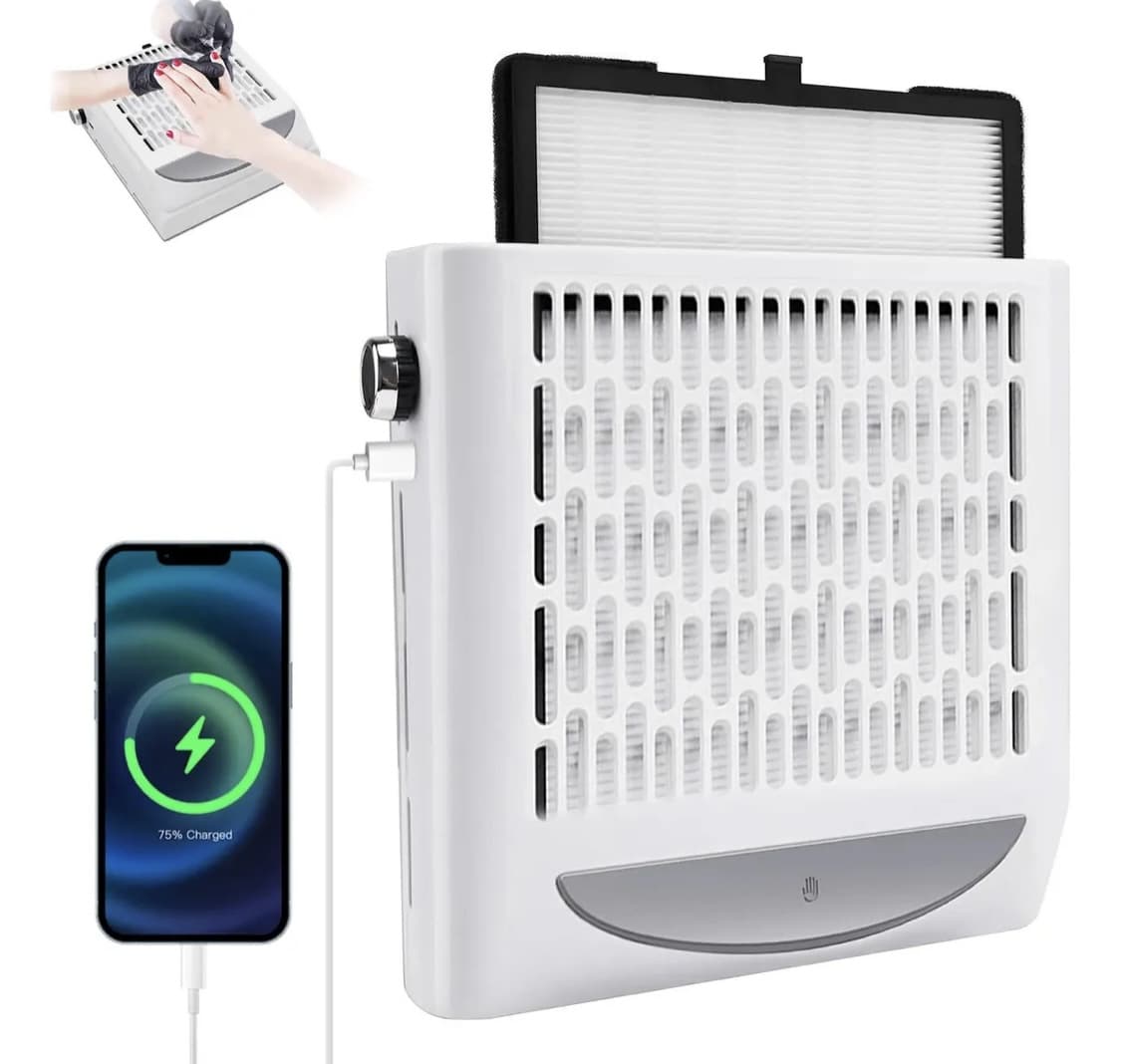 Extractor de polvo de alta potencia para estética