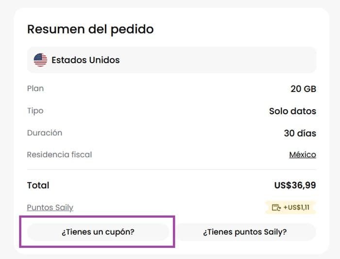 Paso 4: Aplica el cupón