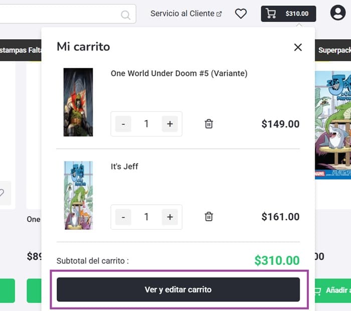 Paso 3: Revisa la compra