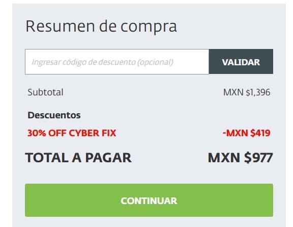Paso 3: Revisa la compra
