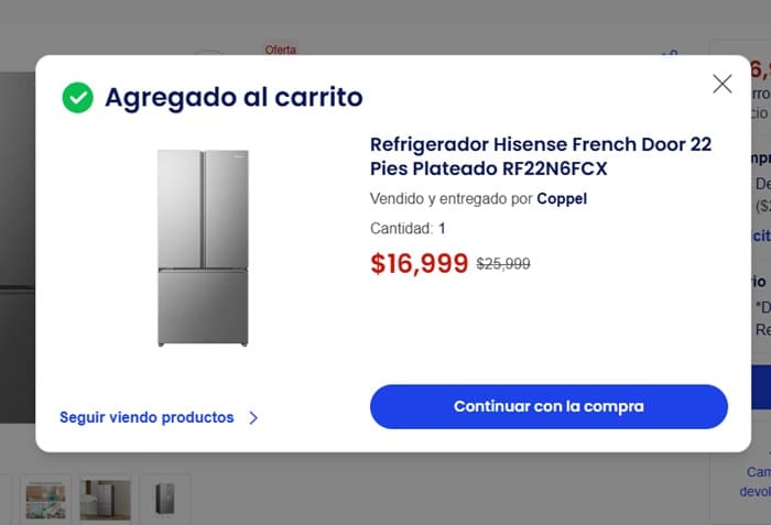 Paso 2: Abre el checkout