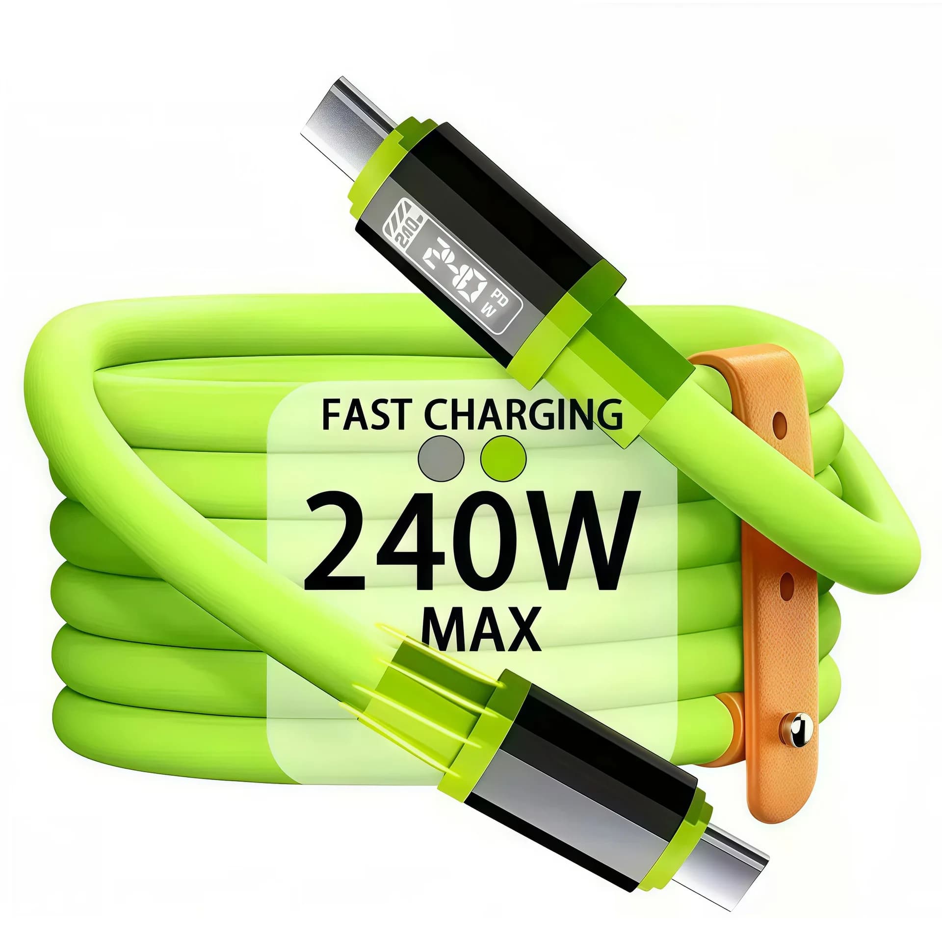 Cable USB Tipo C 240W Carga Rápida - Compatible con Huawei, Xiaomi, Samsung y más