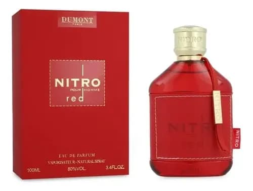 Nitro Red Dumont EDP 100ml para Hombre - Fragancia Intensa y Duradera