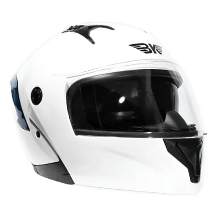 Casco abatible plegable con gafas de protección