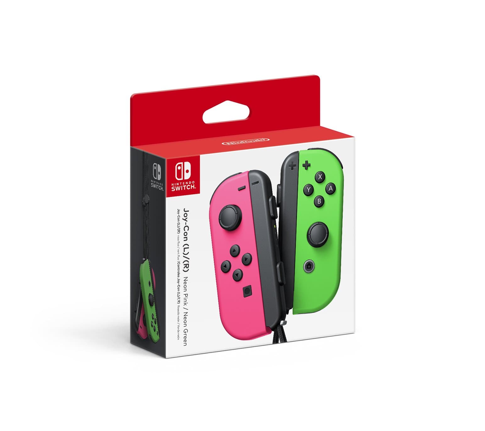 Nintendo Switch Joy-Con Inalámbrico Verde/Rosa - 25% de Descuento