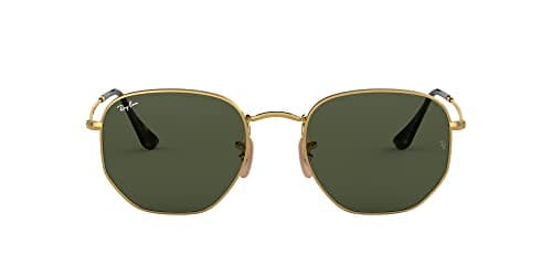 Ray-Ban Hexagonal Flat Lenses Gafas de Sol, Oro (Gold), 51 para Hombre