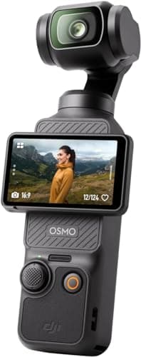 dji Osmo Pocket 3, cámara Vlogs con CMOS 1'' y vídeo 4K/120 fps, estabilización en 3 Ejes, Enfoque rápido, Seguimiento de Caras/Objetivos, Pantalla táctil giratoria de 2", cámara de vídeo pequeña
