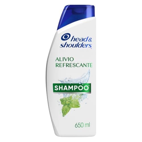 Head & Shoulders Shampoo, De Uso Diario, Alivio Refrescante, 650 ml
