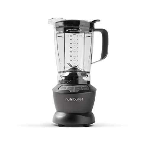 Licuadora NutriBullet NBF50400 de 64 oz, 1200 W, gris oscuro