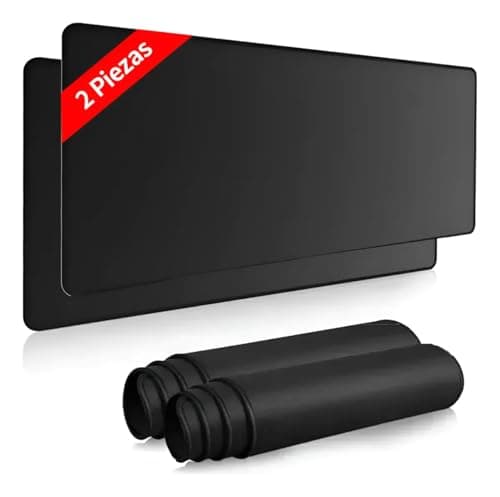 DOXASIK Mouse Pad 2Pack, Alfombrilla para Ratón XXL Profesional (800 x 300 x 3 mm), Impermeable y Antideslizante, para Gamer, Empleado, PC, Laptop