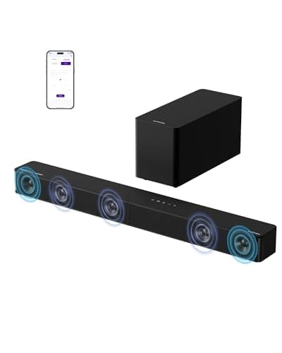 ULTIMEA Barra de Sonido 5.1CH con Subwoofer y Dolby Atmos - 300W
