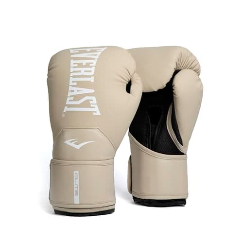 Everlast Elite 2 Guantes de Boxeo, Guantes de Entrenamiento Profesionales para Hombres y Mujeres, Cierre de Velcro y ventilación de Ajuste Seguro, Bolsa Pesada y Entrenamiento de Bolsa rápida (12